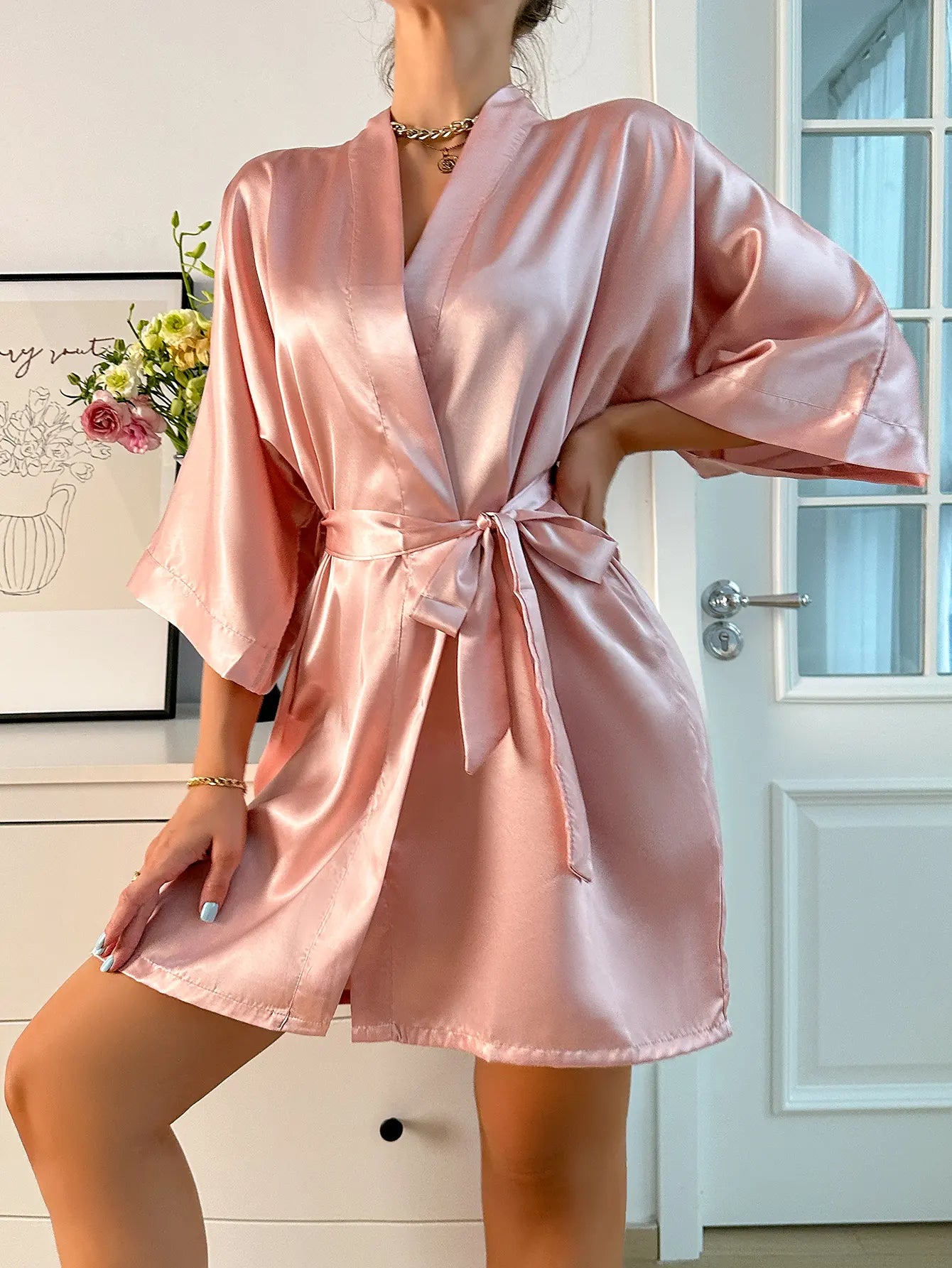 Women's Nightwear Casual Loose Women's Robe Comfortable Home Pajamas For Women