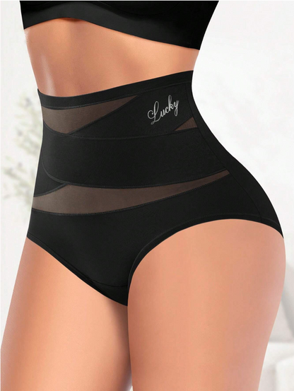 Women's High Waist Triangle Panties – Soft, Comfortable with Crisscross Design for a Flattering Fit and All-Day Comfort