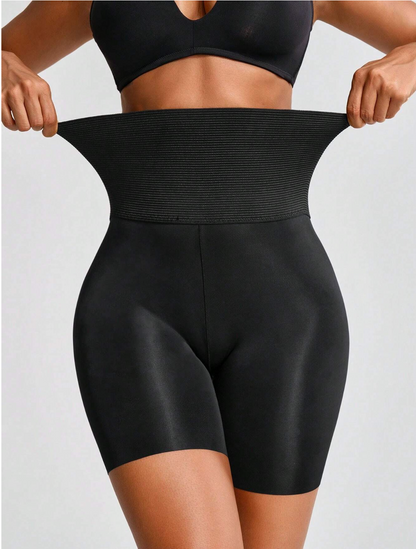 Halisi shape Women's Solid Color High Waist Tummy Control Shapewear Bottoms